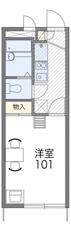 レオパレスフィールドマーシュの物件間取画像